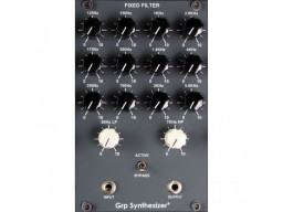 GRP SYNTHESIZER EURORACK FIXED FILTER BANK
